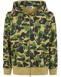 A Bathing Ape - "Abc Camo 2Nd Shark Full Zip Hoodie M" Sweatshirt - Lyst