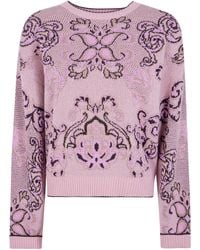 Twinset - Sweater Jacquard "Round Neck" - Lyst