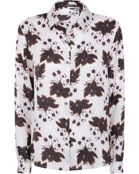 Laura Urbinati - Shirt Flower Print Classic Shirt - Lyst