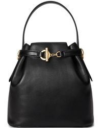 Ralph Lauren - Borsa A Spalla Nera "Blke" - Lyst