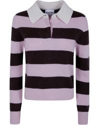 Kujten - Sweater Cashmere 'Royce Stripe' - Lyst