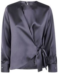 DR. HOPE - Bow Blouse - Lyst