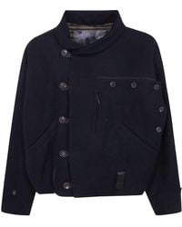 Ziggy Chen - Jacket Asymmetric 'Hidden Arc' - Lyst