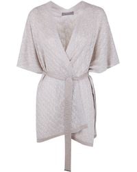 D.exterior - D. Exterior Z-Line Lux Poncho - Lyst