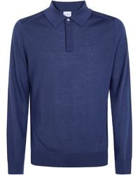 Paul Smith - Sweater Long Sleeve Polo - Lyst