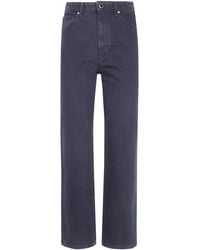 KHAITE - Jeans Straight Leg "Abigail" - Lyst