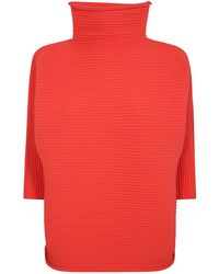 Pleats Please Issey Miyake - Shirt Zig Zag Knit "Zig Zag Knit" - Lyst