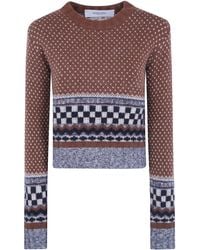 Golden Goose - Sweater Geometric Jacquard "Journey" - Lyst