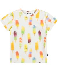 Molo - "Easy" Short Sleeves T-Shirt - Lyst