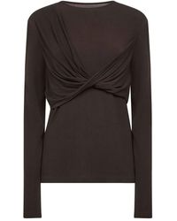 Uma Wang - "Twist" Long Sleeve Top - Lyst