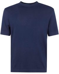Paul Smith - Integrated Rib T-Shirt - Lyst