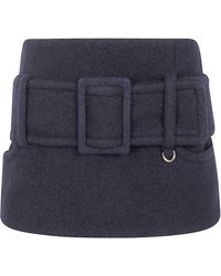 Patou - Belted Mini Skirt - Lyst