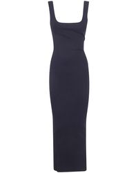Entire studios - Square Neck Knit Midi - Lyst