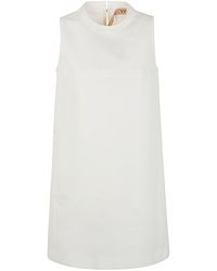 N°21 - Sleeveless Mini Dress - Lyst