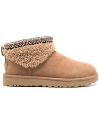 UGG - Donna "Classic Ultra Mini Maxi Curly" - Lyst