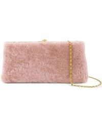 By Malene Birger - Clutch Bag Shearling "Ellon" - Lyst