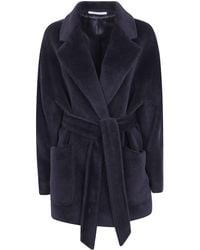 Tagliatore - Alpaca Wool Fitted Coat - Lyst