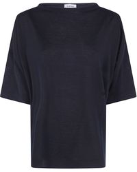 Mrz - T-Shirt Wool "Kimono Tee" - Lyst