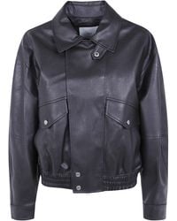 DUNST - Jacket Cropped "Alter-Leather Blouson" - Lyst