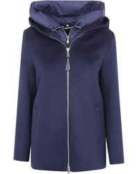Seventy - Windbreaker Short Coat "Nylon Details" - Lyst