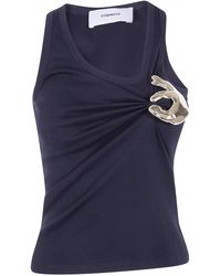 Coperni - Top With Brooch "Emoji" - Lyst