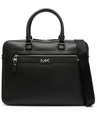 Michael Kors - Hudson Leather Briefcase - Lyst