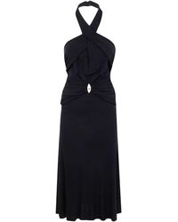 Elisabetta Franchi - Midi Dress - Lyst