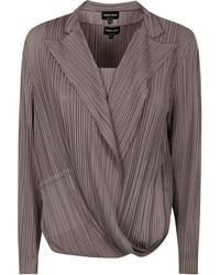 Giorgio Armani - Twin Set Plisse - Lyst