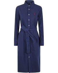 Polo Ralph Lauren - N Cory Long Sleeve Day Dress - Lyst
