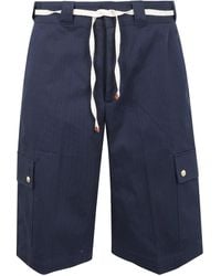 Drole de Monsieur - Le Short Workwear Chevron - Lyst
