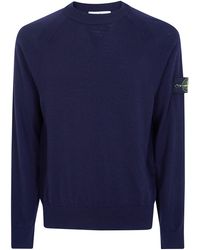 Stone Island - Sweater Round Neck "L2.S15.51000.07.S00A1 V0020" - Lyst