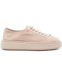 Santoni - "Clean" Sneakers - Lyst