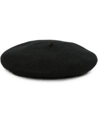 Emporio Armani - Logo Wool Basque Hat - Lyst