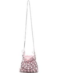 Self-Portrait - Crystal Chainmail Mini Bag - Lyst