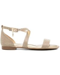 MICHAEL Michael Kors - "Alexa" Flex Flat Sandal T. 010 - Lyst