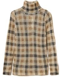 Twinset - Turtle Neck Sweater Print - Lyst