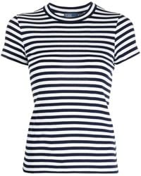Polo Ralph Lauren - Striped Cotton-jersey T-shirt - Lyst