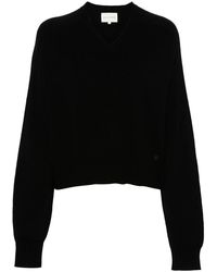 Loulou de Saison - "Anzor" Lds V Neck Boxy Sweater - Lyst