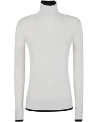 TOTEME - Fitted Ribbed Top - Lyst
