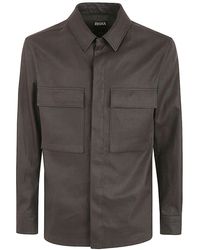 Zegna - Oasis Linen Overshirt Clothing - Lyst