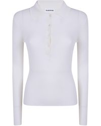 P.A.R.O.S.H. - P. A.R. O.S. H. Sweater Wool Polo Neck "D540508.Long 002 Cream" - Lyst