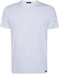 Tom Ford - T-Shirt Crewneck Cotton Stretch Jersey - Lyst