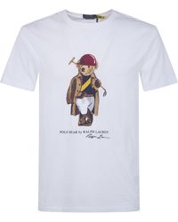 Polo Ralph Lauren - Short Sleeves Society Bear T-Shirt - Lyst