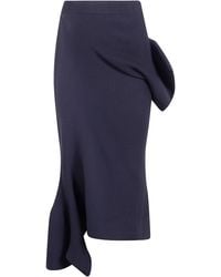 Issey Miyake - Life Form Volume Midi Skirt - Lyst