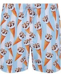 MC2 Saint Barth - Swim Shorts With Ice Cream Print "Gustavia" - Lyst