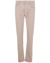 Jacob Cohen - "Pant 5 Pockets Slim Fit Bard Tr" Trousers - Lyst