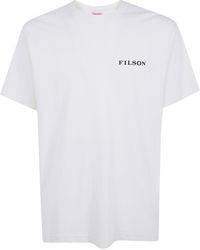 Filson - T-Shirt Short Sleeves "Scenic Graphic" - Lyst