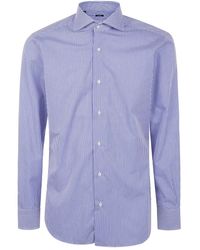 Barba Napoli - Bacchetta Popeline Shirt - Lyst