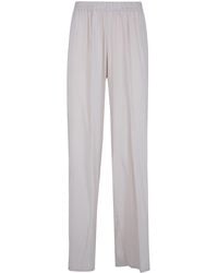 Rossopuro - Long Silk Trousers - Lyst