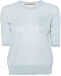 Nuur - Short Sleeve Pullover With Pocket - Lyst